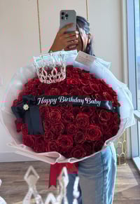 Image 1 of 75 count glitter roses 