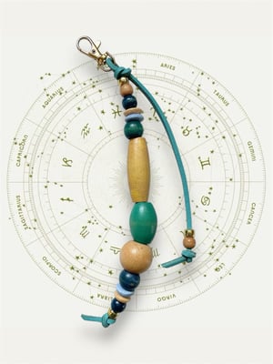 Image of AQUARIUS RISING BAG CHARM