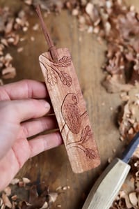 Image 1 of The Owl in the Oak tree~ Book Mark