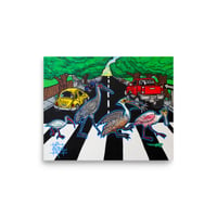 Image 1 of “Flappy Road” matte fine art print