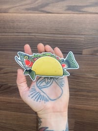 Image 2 of Fish Taco Sticker