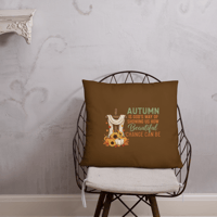 Image 6 of Basic Pillow (Autumn, is God's way of showing us a beautiful change can be)
