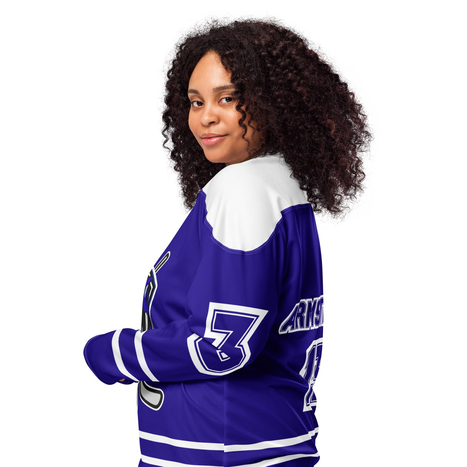 Image of Officially licensed beautiful venom Preston Recycled hockey fan jersey