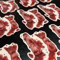 Image 2 of Bloody finger artwork sticker 