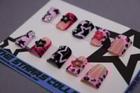 Image 1 of Pink Print( Short Duck)