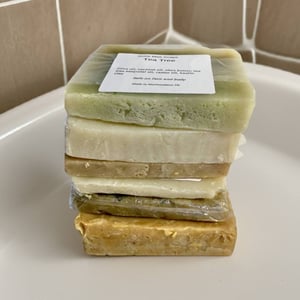 Image of One pound  Labeled Soap  Ends
