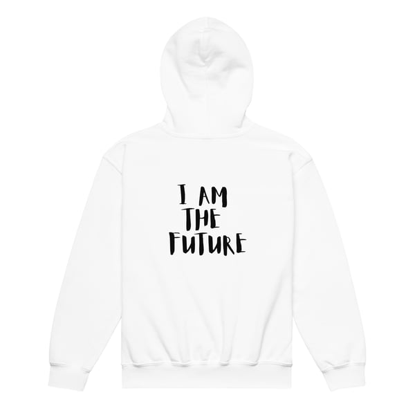 Image of Youth heavy blend embroidered hoodie