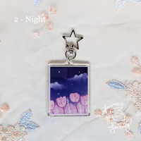Image 3 of Twilight Tulip Keychains