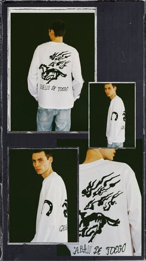 Caballo de fuego. Long sleeves