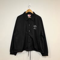 Image 1 of ITCOA COACH JACKET - BLACK/WHITEl