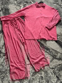 Image 7 of Crinkle co-ord set 