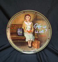 Image 3 of Ho Is U OK Plate Blue