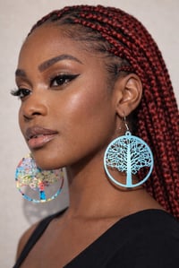 Image 1 of "Tree of Life" Fashion Earrings