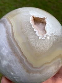 Image 8 of Flower Agate Crystal Sphere #1350