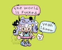 Image 2 of Teary Eyed Trash - Stickers