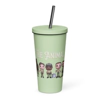 Image 1 of The Animal Rescue Squad Insulated tumbler with a straw