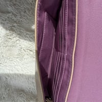 Image 3 of Vintage Coach Beige Wristlet Wallet