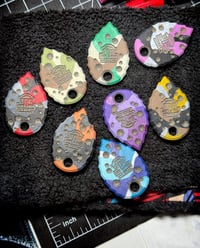 Image 2 of Camo Decayed Micarta Leaves