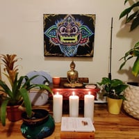 Image 3 of Gold embellished Barong canvas print 