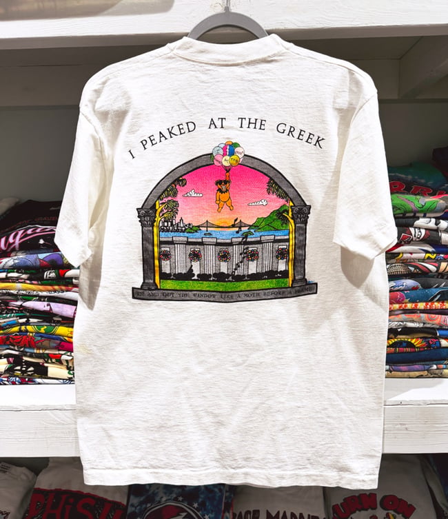 Grateful Dead 1985 ‘Greek Theatre’ Lot T-Shirt - Size L (Never Worn)