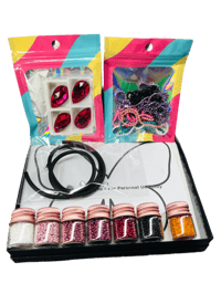 Image 1 of Dark Rose Butterfly Beading Kit 