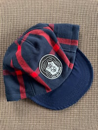 Image 1 of Rell the Cyclops Adjustable Flannel Cap