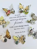 April 28th - Winnie the Pooh - butterfly quote artwork