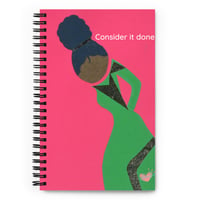 Image 1 of Consider It Done- Spiral notebook