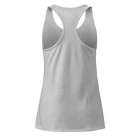 Image 2 of pistons gun circle support tank top grey