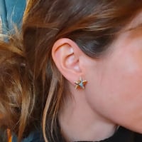 Image 4 of Pendientes Estrellas pequeños 