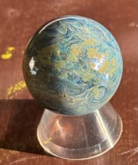 Image 1 of Golden Blue Planet Marble