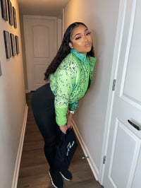 Image 2 of Green Paisley Jacket 