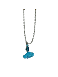 Image 1 of Turquoise Buffalo Necklace 