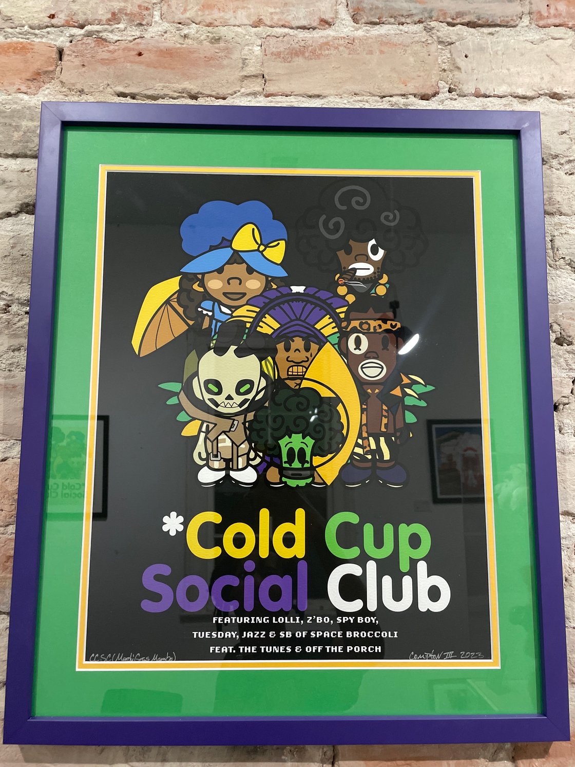 Image of Cold Cup Social Club (Mardi Gras Mambo) Deluxe , 2023