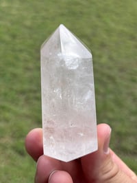 Image 13 of Clear Quartz & Silver Rutile Generator #3026