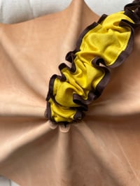 Image 3 of Sculpted leather shade 35cm 