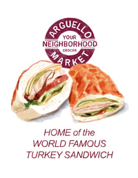 Image 1 of ARGUELLO MARKET — TURKEY SANDWICH