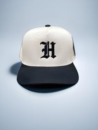 Image of H Cap (khaki/black) 