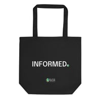INFORMED | Black Eco Tote Bag (Substack Exclusive)