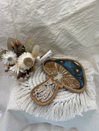 Mushroom wall hung-blue