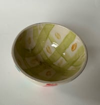 Image 2 of Red and blue Striped bowl