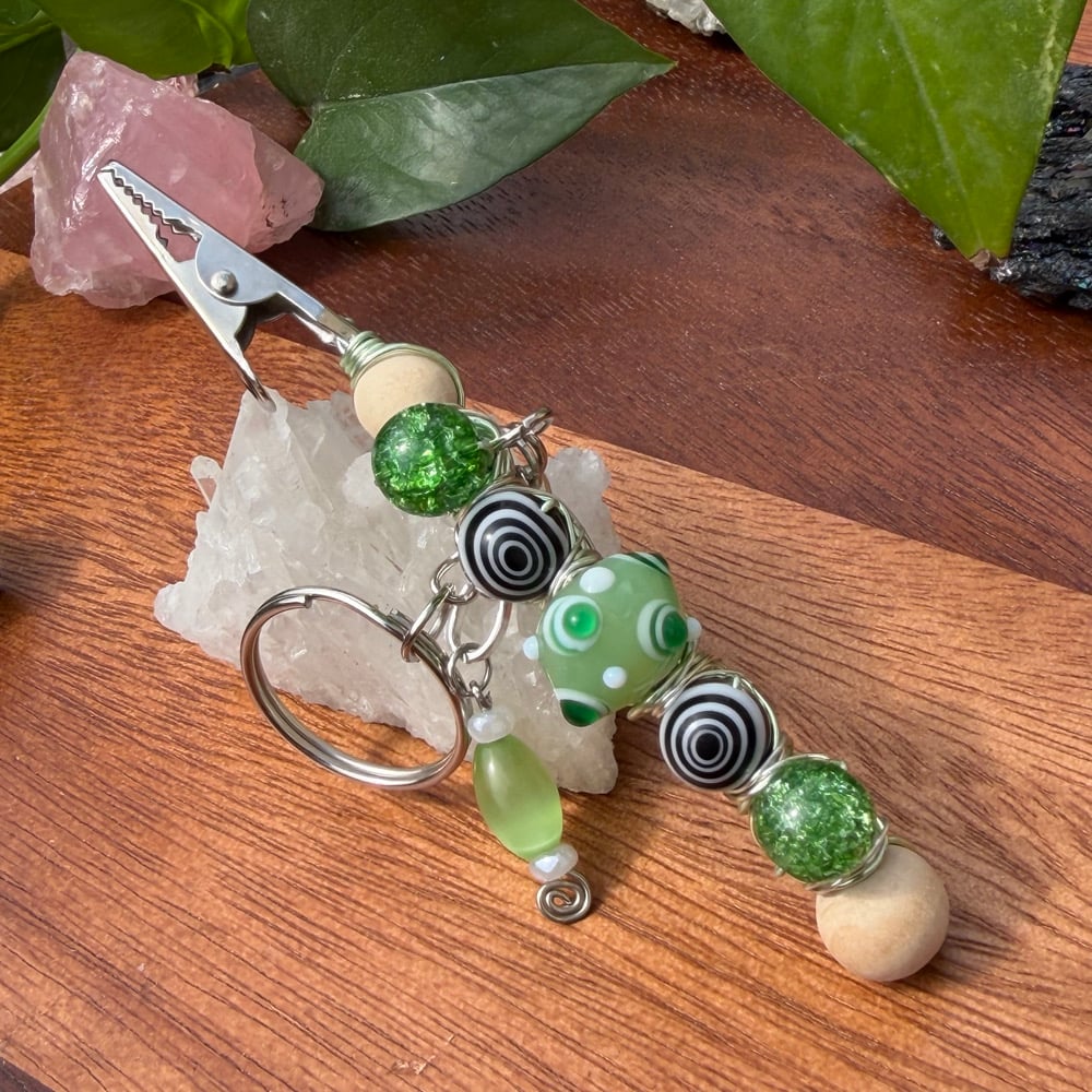 Image of infused clip keychain