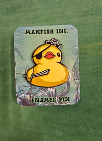 Pirate Duck Enamel Pin