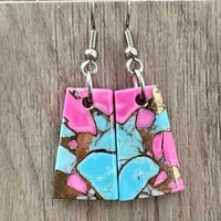 Image 2 of “Cotton Candy” Earrings (#17)