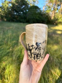 Image 3 of Running horses mug