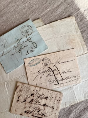 Image of Vintage French letter bundle #2