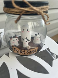 Image 4 of Crazy Cat Ghost Jar