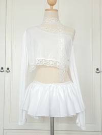 Image 1 of Vivi off shoulder top - white