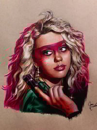 MaXXXine drawing 8.5x11print 