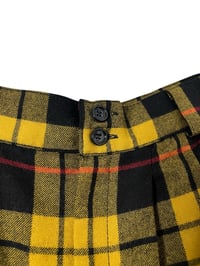 Image 6 of Vintage Plaid Wool Bermuda Shorts